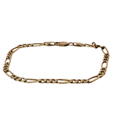7.5” Pre-owned 9CT Figaro Bracelet (3.63g)